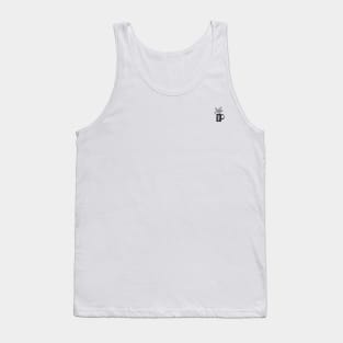 Plant2 BW - Pocket Size Image Tank Top